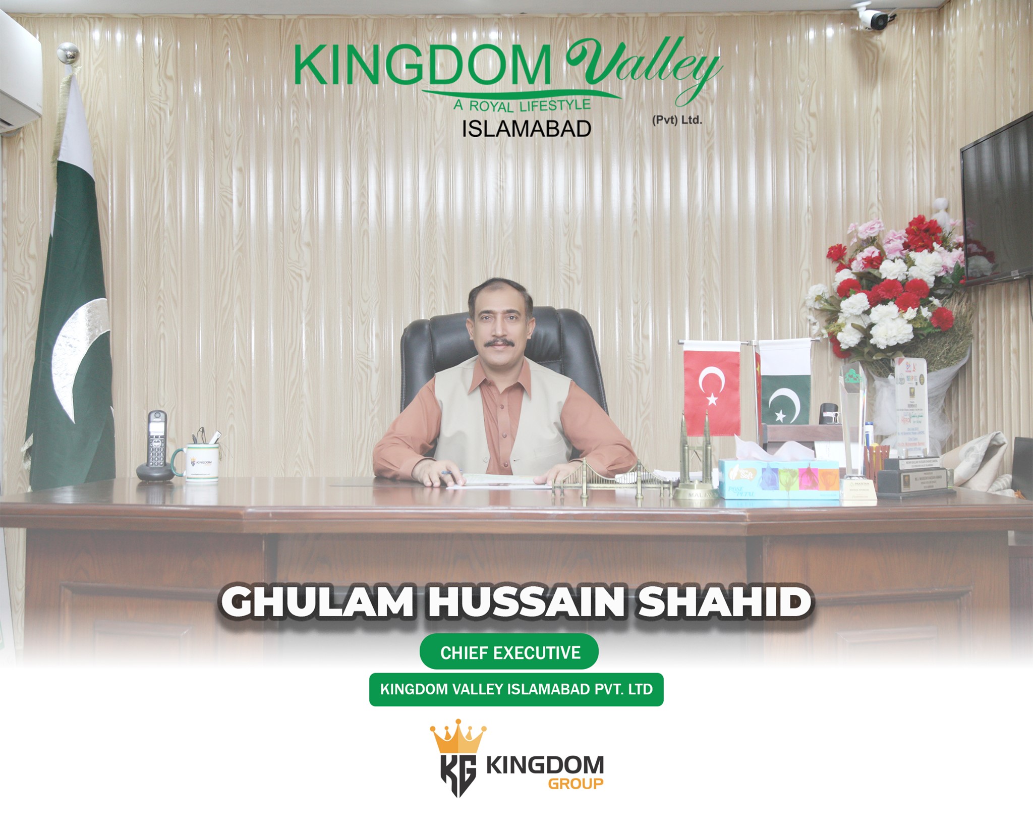 Kingdom valley Islamabad CEO